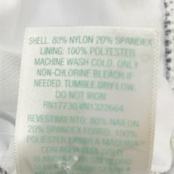 Kona Sol Women's Size Small 4-6 Gingham Cinch Front Bikini Swim Top MISSING PADS - Picture 6 of 11